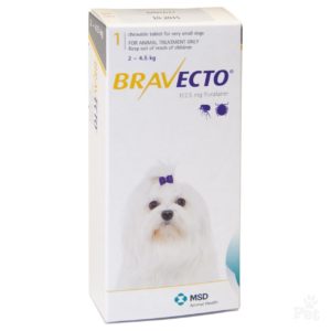 Bravecto 2-4.5 Kg